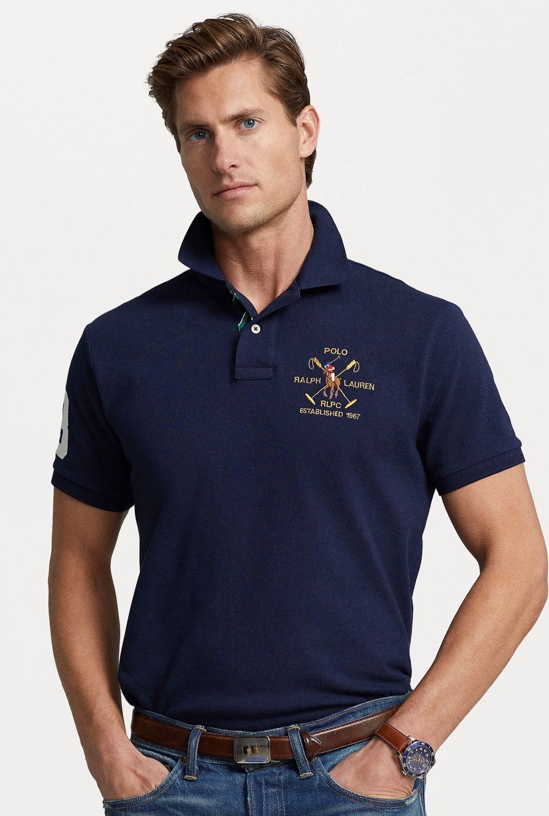 RLPC Premium Polo Navy